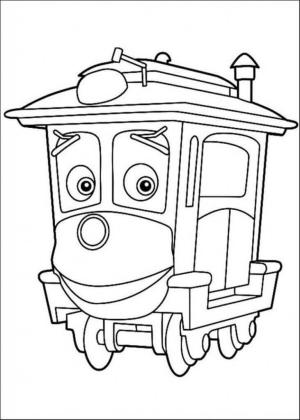 Chuggington boyama sayfası,  coloring page, Chuggington’daki Zephie, 