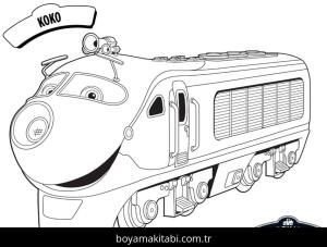 Chuggington boyama sayfası – eğitici aktivite, yaratıcılık