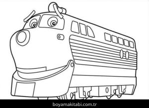 Chuggington boyama sayfası – çocuklar için, çizgi film temalı