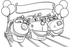 Chuggington boyama sayfası,  coloring page, Chuggington Karakterleri, 