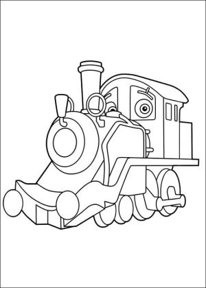 Chuggington boyama sayfası,  coloring page, Eski Sigara Içen Pete, 