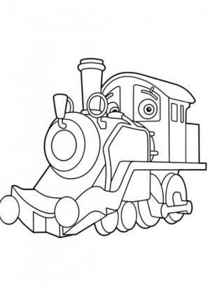 Chuggington boyama sayfası,  coloring page, Chuggington’daki Yaşlı Kirpi Pete, 