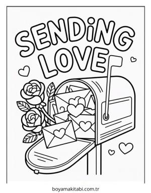 Çiçek boyama sayfası – yaratıcılığı geliştirir, keyifli zaman