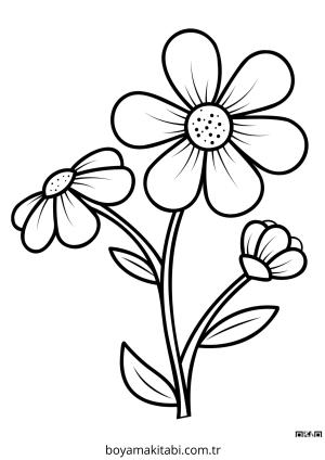 Çiçek Boyama