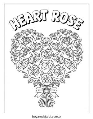 Çiçek boyama sayfası – ücretsiz yazdır, boyama etkinliği
