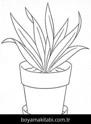 Çiçek boyama sayfası – yaratıcılık, eğlenceli etkinlik