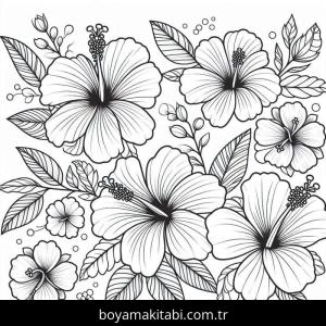 Çiçek Boyama