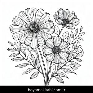 Çiçek Boyama