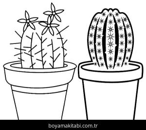 Çiçek boyama sayfası – okul öncesi, evde etkinlik