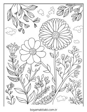 Çiçek Boyama