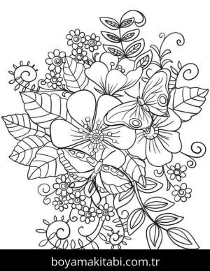Çiçek Boyama