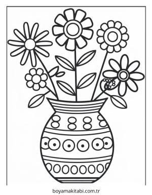 Çiçek Boyama