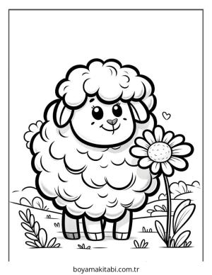 Çiftlik Hayvanları boyama sayfası – okul öncesi, evde etkinlik