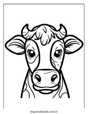 Çiftlik Hayvanları boyama sayfası – sanatsal çalışma, çocuklar için