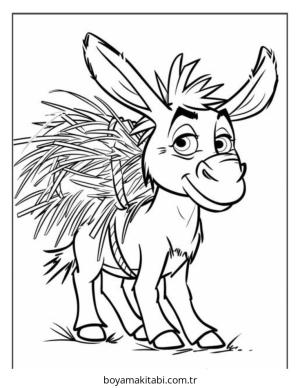 Çiftlik Hayvanları boyama sayfası – evde etkinlik, ücretsiz yazdır