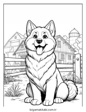 Çiftlik Hayvanları boyama sayfası – yaratıcılığı geliştirir, keyifli zaman