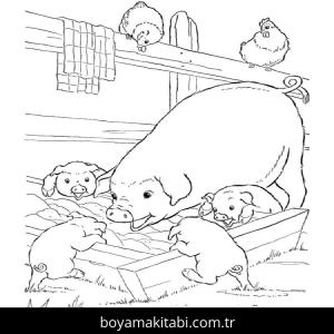 Çiftlik boyama sayfası,  coloring page, , Printable Farm Animals