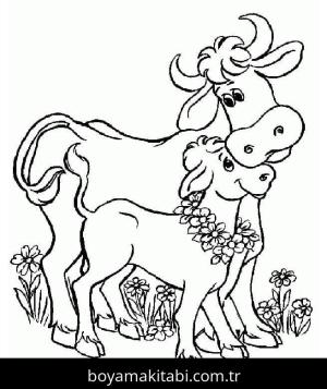 Çiftlik boyama sayfası,  coloring page, , Printable Farm Animals 5
