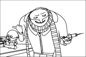 Çılgın Hırsız 4 boyama sayfası,  coloring page, Çılgın Hırsız 4 Komik, 