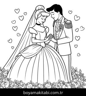 Cinderella boyama sayfası,  coloring page, , 
