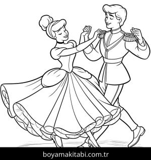 Cinderella boyama sayfası,  coloring page, , 
