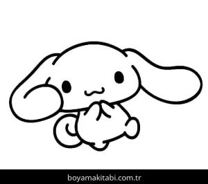 Cinnamoroll boyama sayfası – ücretsiz yazdır, boyama etkinliği