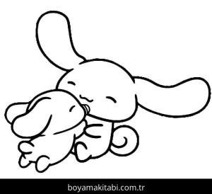 Cinnamoroll boyama sayfası – yaratıcılığı geliştirir, keyifli zaman