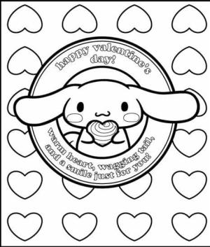 Cinnamoroll boyama sayfası,  coloring page, Ücretsiz Çiz Cinnamoroll Yazdır, 