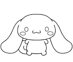 Cinnamoroll boyama sayfası,  coloring page, Ücretsiz Yazdırılabilir Cinnamoroll’u çizin, 