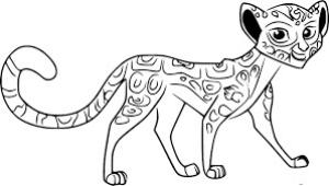 Çitanın boyama sayfası,  coloring page, Çita Yetişkin, 