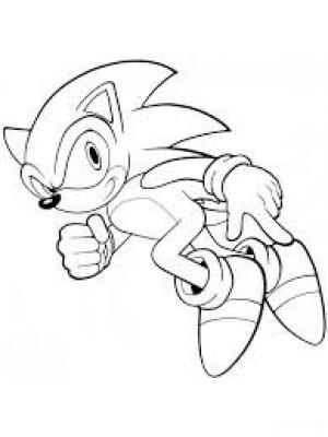 Çizgi Film Karakterleri boyama sayfası,  coloring page, Sonic, 