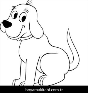 Clifford boyama sayfası – yaratıcılık, eğlenceli etkinlik