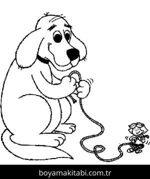 Clifford boyama sayfası – el becerilerini geliştirir, boyama çalışması