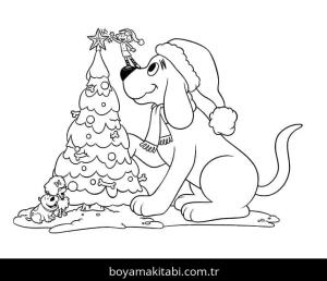 Clifford boyama sayfası – yaratıcılık, eğlenceli etkinlik