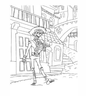 Coco boyama sayfası,  coloring page, Coco’da Hector, 