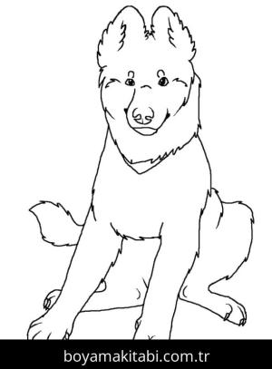 Çoban Köpeği boyama sayfası – ücretsiz yazdır, boyama etkinliği