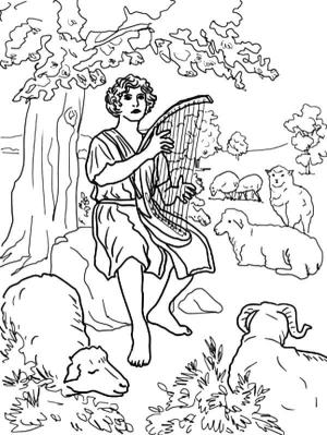 Çoban boyama sayfası,  coloring page, Çoban 1, 