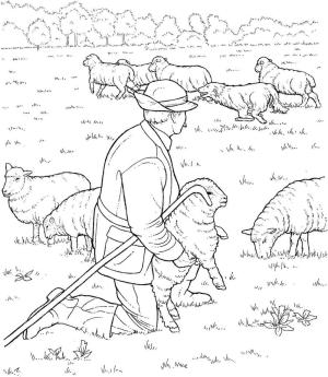 Çoban boyama sayfası,  coloring page, Boksör Alman Çoban Köpeği karışımı Köpekler, 