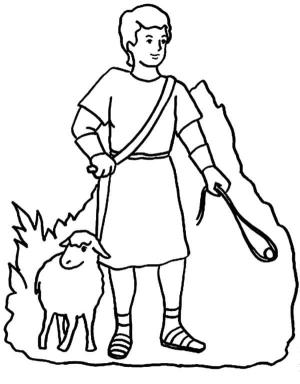 Çoban boyama sayfası,  coloring page, Çoban 7, 