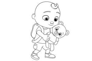 CoComelon boyama sayfası,  coloring page, Cocomelon boyama için resim, 