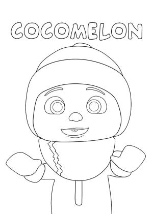 CoComelon boyama sayfası,  coloring page, Küçük Johnny 1 boyama oyunu, 