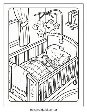 CoComelon boyama sayfası – renkli çizimler, okul öncesi