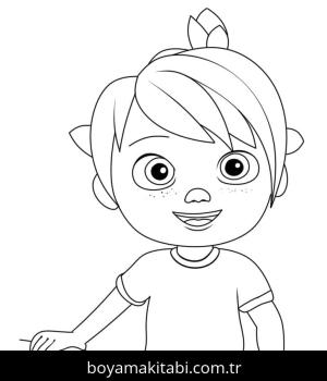 CoComelon boyama sayfası – yaratıcılık, eğlenceli etkinlik