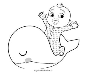 CoComelon boyama sayfası – ücretsiz yazdır, boyama etkinliği