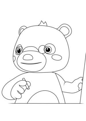 CoComelon boyama sayfası,  coloring page, CoComelon’un renklendirilmesi için resim., 