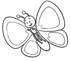 Çocuklar boyama sayfası,  coloring page, Kelebek çocuk, 