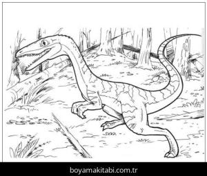 Coelophysis Dinazor boyama sayfası,  coloring page, , Coelophysis Bauri Dinosaur1