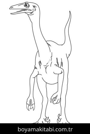 Coelophysis Dinazor boyama sayfası,  coloring page, , Coelurus Dinosaurs