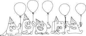 Colourblocks boyama sayfası, Colourblocks coloring page, , 