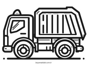 Çöp Kamyonu Boyama